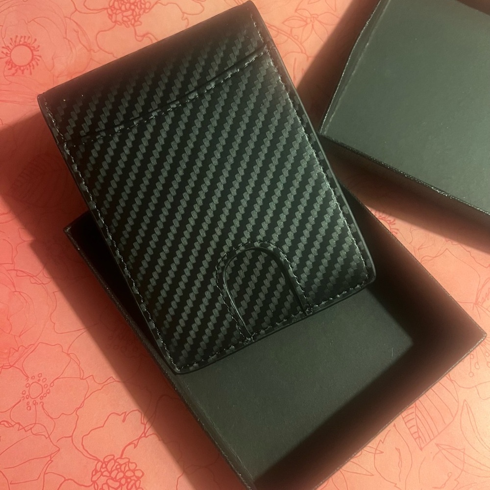 New Leather Wallet, Slim with RFID Blocking